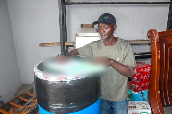 Checking each shipment against the record book